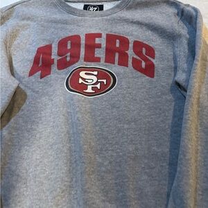 Medium San Francisco 49ers pullover sweater